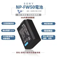 在飛比找蝦皮商城優惠-SONY NP-FW50 FW50 電池 充電器 A7 A7