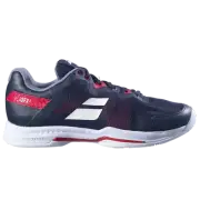Babolat Mens SFX3 AC - Black/Poppy Red - Tennis Shoe