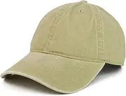 [Armycrew] XXL Oversize Big Washed Cotton Pigment Dyed Unstructured Baseball Cap