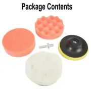 Sponge Wool Foam Buffing Polishing Pad M10 Thread Drill Adaptor Car Polish Wax
