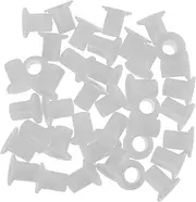 40pcs Roller Skate Side Plugs Plastic Skating Plugs Inline Roller Sleeve for Skates Accessories