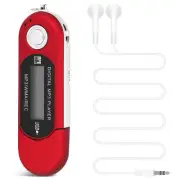 8G USB Flash Drive MP3 Player FM red C1I19261