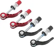 Quick Release Seatpost Lock Bike Seatpost Locking Clamp Aluminum Alloy Black