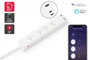 Kogan SmarterHome™ 30W PD Smart Power Board with 4 Outlets and 2 USB-C Ports