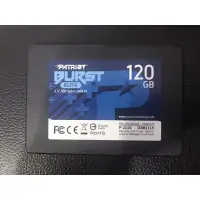 在飛比找蝦皮購物優惠-Patriot美商博帝 BURST ELITE 120GB 