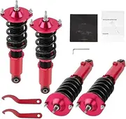 Coilover Shock Struts Coilovers Coil Spring Kit ，Compatible With Mazda MX5 MX-5 NA MK1 ，Compatible With Mazda Miata LS Convertible 2D 89-98 2000-2005
