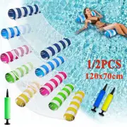 Inflatable Toy Floating Water Hammock Swimming Chair Float Pool Bed Portable