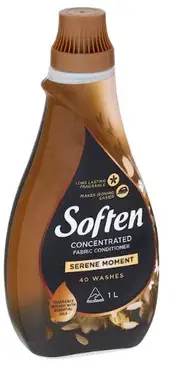 Soften Serene Moment Fabric Softener 40 Washes 1L