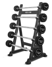 [Cortex] Alpha Series Fixed Barbell Set 100kg in Stand