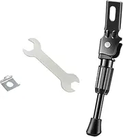 Kids Bike Kickstand Foot Bicycle Kick Stand Outdoor,Rear Mount,Iron Nonslip Riding Replacement Side Kickstand Adjustable
