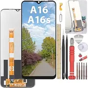 [YHX-OU] 6.52 Inch Black Display for Oppo A16 CPH2269 Oppo A16s CPH2271 ​LCD Display Touchscreen Replacement Screen Glass Assembly with Tools