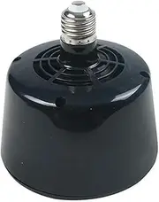 AIMALL Cultivation Heating Lamp with Thermostat Fan Heater, Incubator for Chickens, Pigs, Eggs, Adjustable 100-300W Power, Fire-Resistant, 4.9 Inch Diameter, 5.7 Inch Height