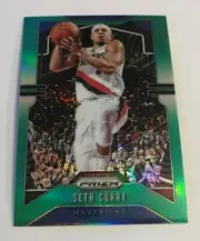 2019/20 Panini Prizm Green PRIZM SP SETH CURRY Blazers Mavericks #226