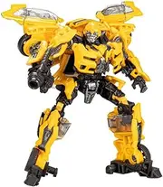 Transformers Toys Studio Series 87 Deluxe Class Transformers: Dark of The Moon Bumblebee Action Figure - Ages 8 and Up, 4.5-inch, Multicolored (F3168)
