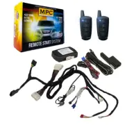 4-Button 2-way Remote Start Kit For 2016-2018 Toyota Land Cruiser Push-to-Start