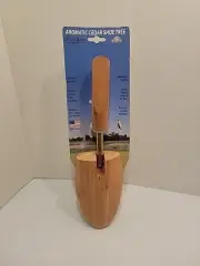 Woodlore Shoe Trees - Cedar Wood - Women Large - New Size 9 10 1/2