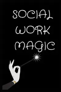 在飛比找博客來優惠-Social Work Magic Blank 6x9 Jo