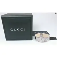 在飛比找蝦皮購物優惠-【Jessica潔西卡小舖】正品古馳 GUCCI 圓形白面經