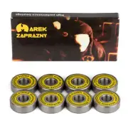 Pusher Bearings ABEC-9 Signature Pro Skateboard Bearings Marek Zaprazny