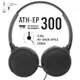 又敗家@日本Audio-Technica鐵三角樂器專用開放型動圈式L型3.5mm監聽耳機ATH-EP300(耳罩可折水平;40mm驅動;附6.3mm轉接器;線長2米)亦適錄音設備【全館199超取免運】【APP下單享4%點數回饋】