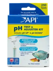 API pH Test And Adjuster Kit 250 Tests Include pH Up pH Down Freshwater Aquarium