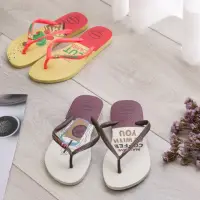 在飛比找momo購物網優惠-【havaianas 哈瓦仕最優惠】SLIM COOL 黃色