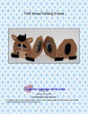 Horse Folding Frame-Plastic Canvas Pattern or Kit