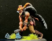 Painted Paul Crocker Malifaux City Chimera Primal Fury