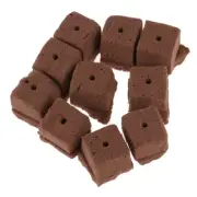 10Pcs rockwool hydroponics grow starter cub SW^ ❤❤
