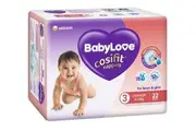 Babylove Cosifit Crawler Convenience Nappies 22 Pack x 4