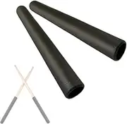 Cheerock Pack of 2 Rubber Drumsticks Grips, Non-Slip Drum Stick Wrap Grips for Drumming Exercise, Comfortable Drum Sticks Handle Grip, Drum Kits Percussion Drumming Accessories