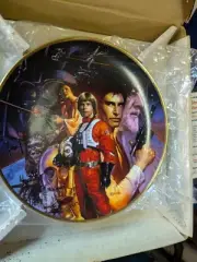 VINTAGE 1993 Hamilton Collection STAR WARS TRILOGY Collector Plate Skywalker