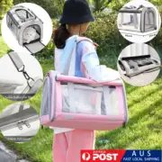 AU New Breathable Foldable Backpack Portable Pet Bag Portable Pet Carrier Bag
