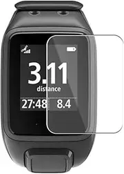 [Puccy] 3 Pack Screen Protector Film, compatible with TomTom Runner 2 TPU Guard （ Not Tempered Glass Protectors ）