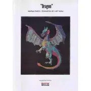 Batik Australia Applique Pattern, DRAGON, (Pattern / instructions only, no fabri