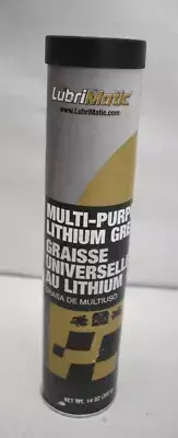 Lubrimatic Multi-Purpose Lithium Grease 14 oz Tube NLGI Petroleum-based