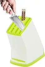 Knives Block Holder - Drainage Kitchen Rack Utensils, knive Organizer Stand |Cutting Tool Holder for Kitchen Supplies, Compact Storage Rack for Cooking Areas