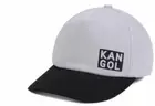 Kangol New Cut Out Gray/Black Flex Fit Hat Cap (Small/Medium)