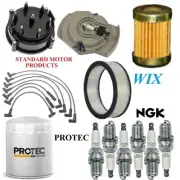 Tune Up Kit Filters Cap Wire Spark Plugs For CHEVROLET G10 L6 4.1L 1977 (for: Chevrolet)
