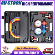 AC Manifold Gauge Sets Air Conditioner Pump Service Kits R12 R22 410a HVAC R134A
