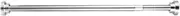 Wall Mounted Drying Rack Extendable Clothes Drying Pole Curtain Rod Retractable Spring Tension Rod Coat Hangers(50cm)