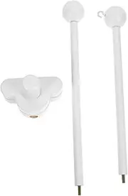 SECFOU Bed Bell Holder Mobile Bracket for Crib Mobile Kit Crib Mobile Bracket Crib Mobile Holder Bed Bell Holder Arm Crib Bell Stand Crib Bell Support Crib Bed Bell Holder