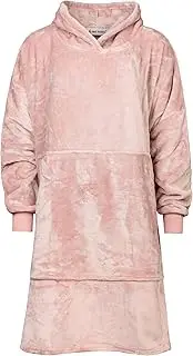 [HEAT HOLDERS] | SockShop | Soul Warming Winter Warm Thermal Mega Hoodie | One Size Fits Most | Dusty Pink