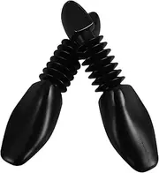 TIDTALEO 1 Pair Leather Shoes Display Shoe Support Top Shoe Stretcher Spring Tree Boot Shaft Stretcher Adjustable Shoe Trees Shoe Tree Inserts Shoes Stretcher Black Plastic