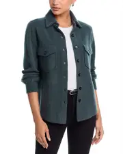 Aqua Cashmere Button Down - Exclusive