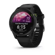 Garmin Forerunner 255 Black GPS Running Watch + Music Capabilities 010-02641-20