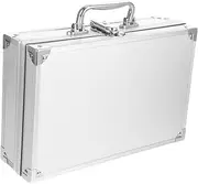 Gadpiparty Portable Carrying Case Versatile Hard Briefcase for Tools Documents Instruments Durable Design with Right Angle Configuration for Organizing