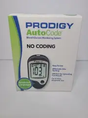 Prodigy AutoCode Blood Glucose Monitoring System, No Coding, 4 Languages