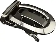 [GLSTOY] Professional Men's Belt Buckle Alloy Automatic Buckles for Your Leather Belt Look