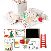 Elf Kit 24 Days Of Christmas Elf Magic Kit Elf Activities Props And Countdown Xmas Gift